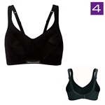 Shock Absorber Max Support Sports Bra. Stabil sport Bh med riktige cup’er. Gjemmte sømmer og dobbel linning gir maksimal komfort.
Coolmax trans...